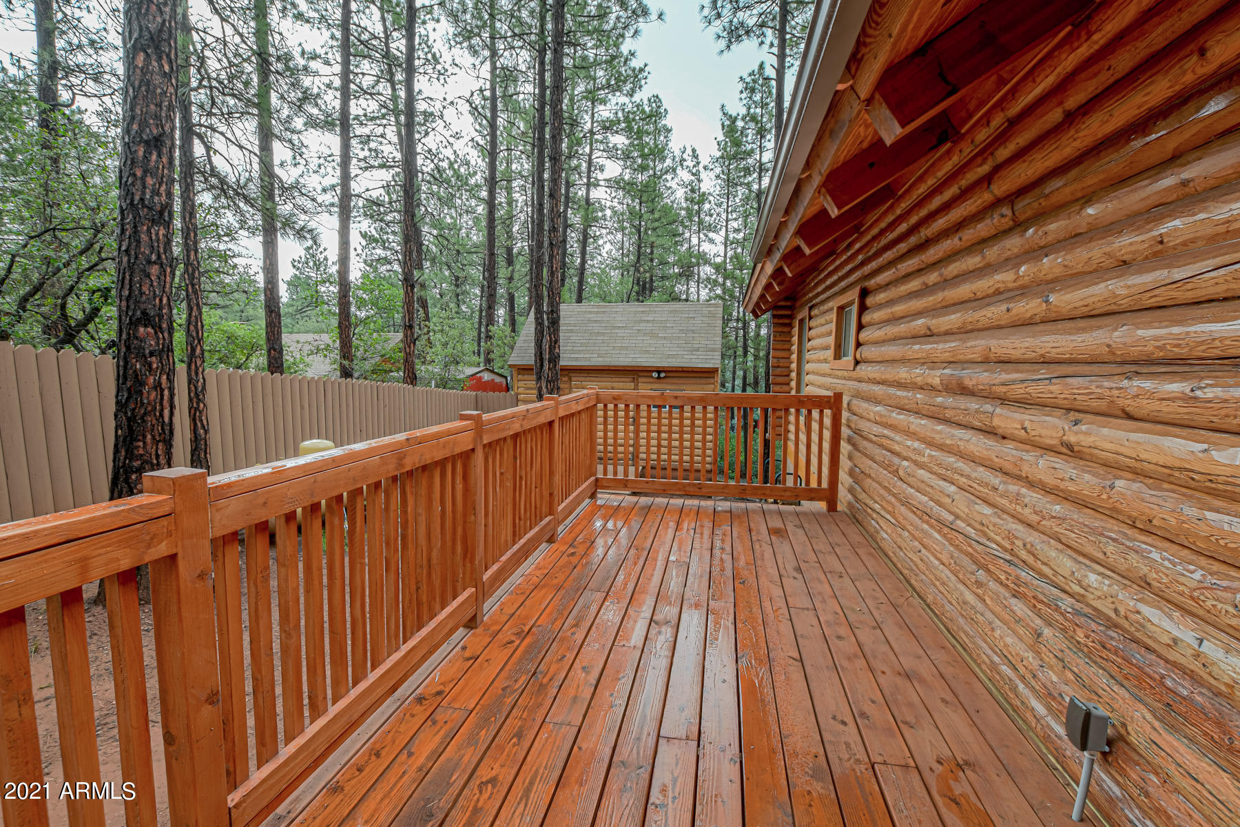 3967 Bloody Basin Road Pine, AZ 85544 - Photo 11 of 38 Back Deck