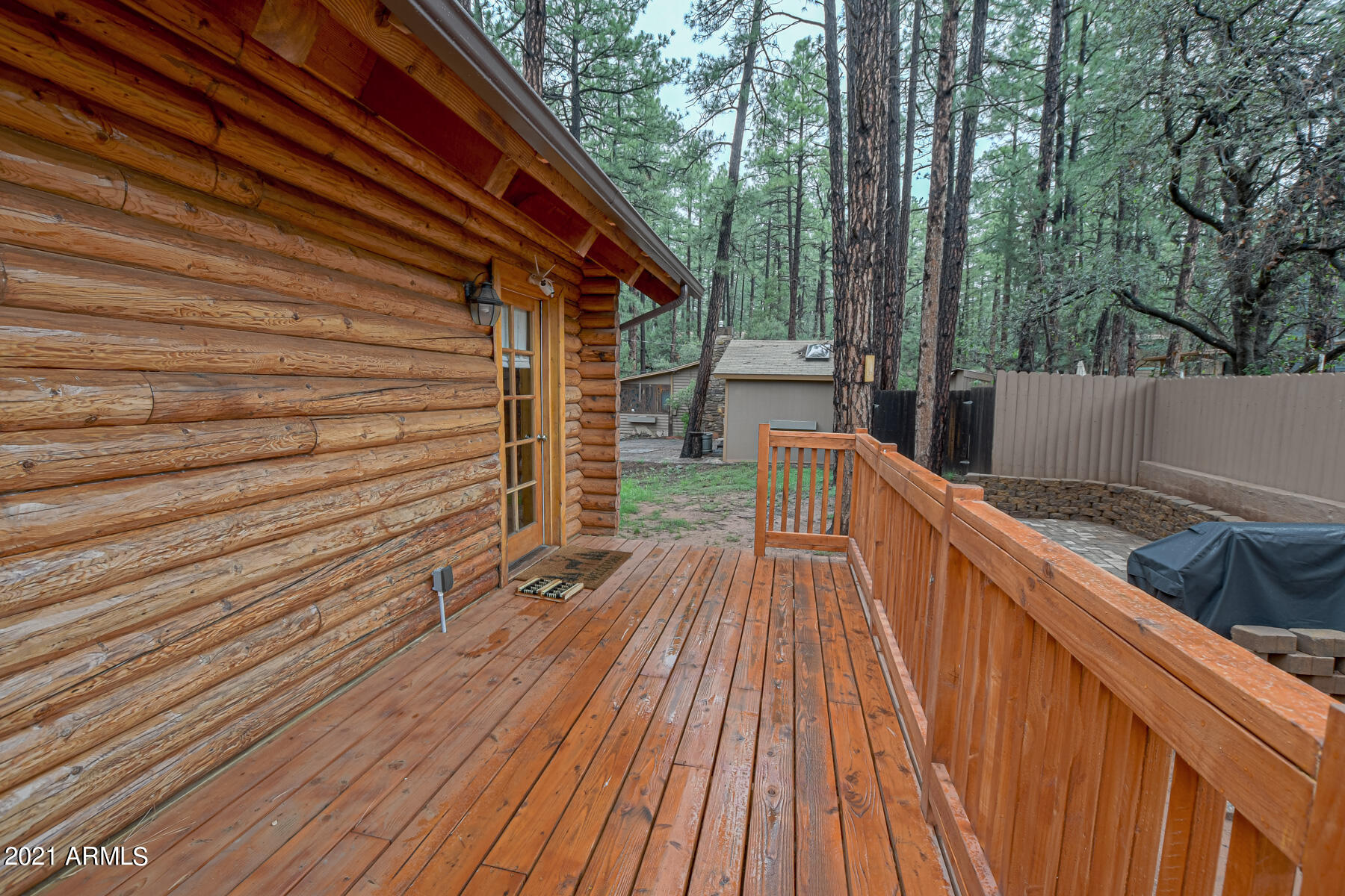 3967 Bloody Basin Road Pine, AZ 85544 - Photo 12 of 38 Back Deck