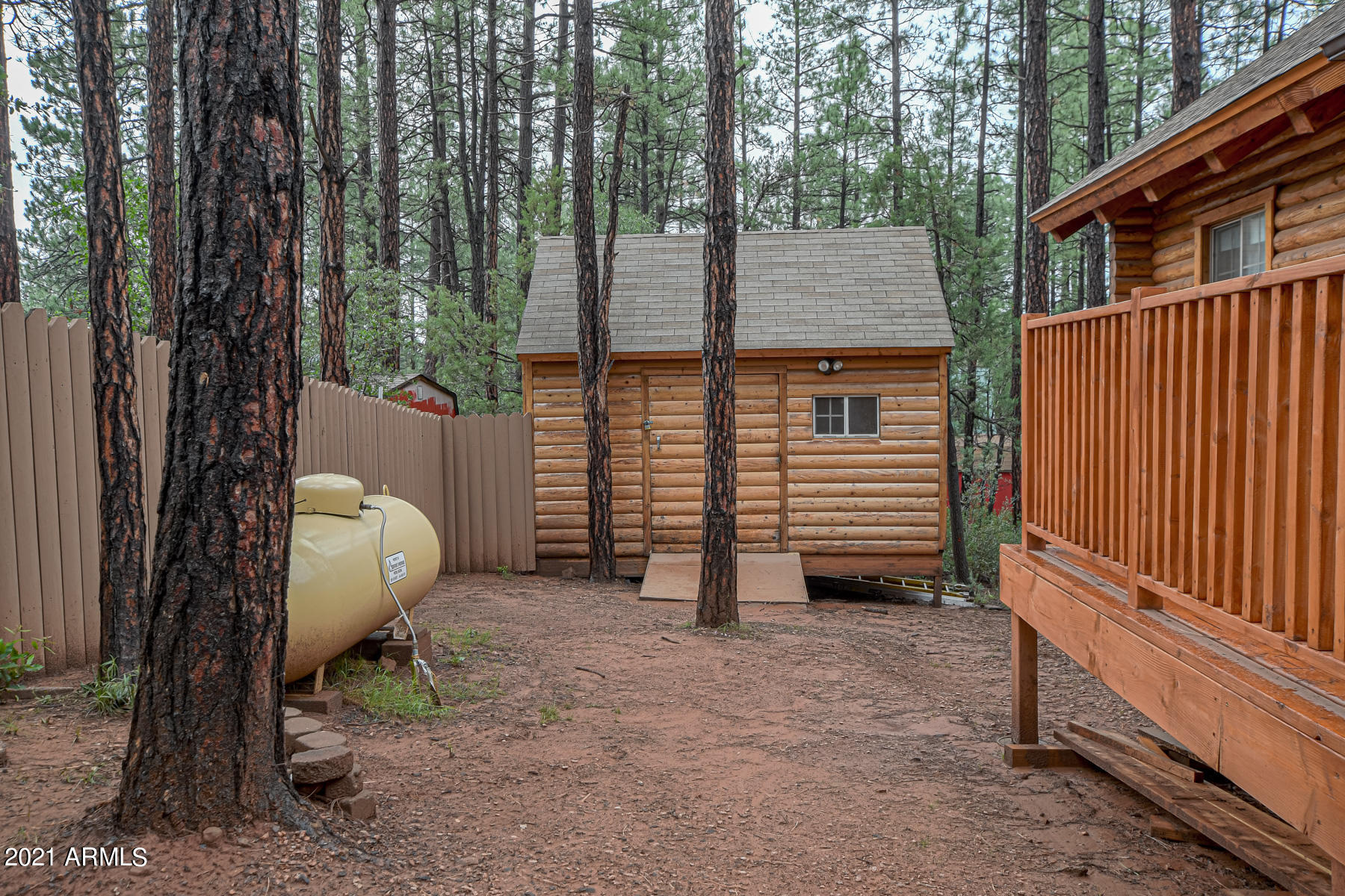 3967 Bloody Basin Road Pine, AZ 85544 - Photo 14 of 38 Back Yard/ Shed