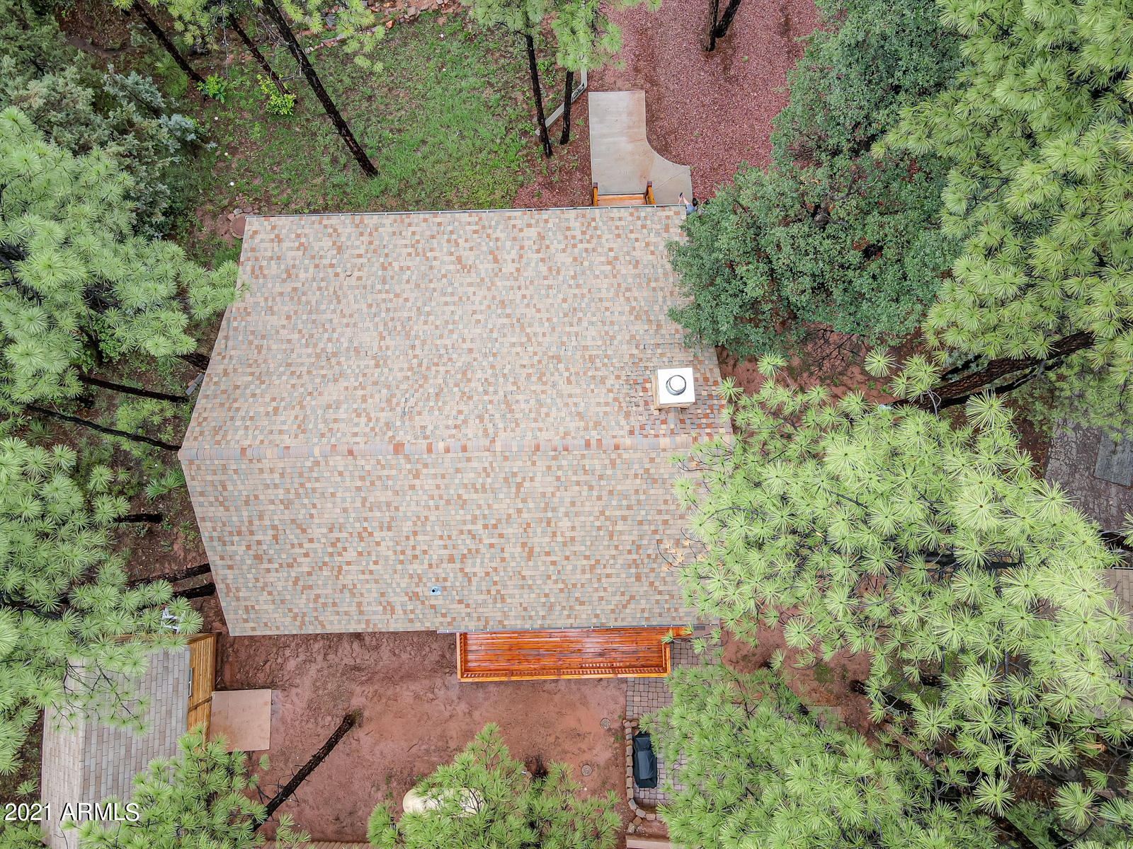 3967 Bloody Basin Road Pine, AZ 85544 - Photo 35 of 38 Drone View of Home