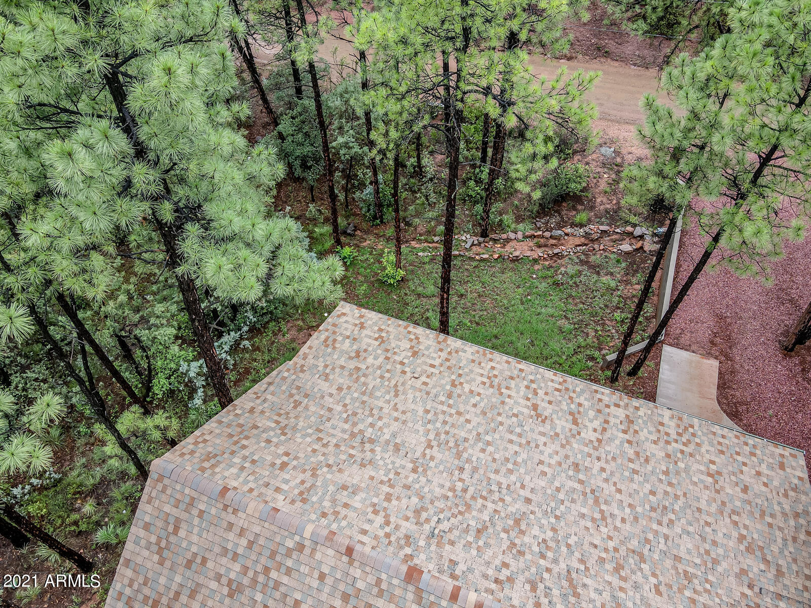 3967 Bloody Basin Road Pine, AZ 85544 - Photo 36 of 38 Drone View of Home