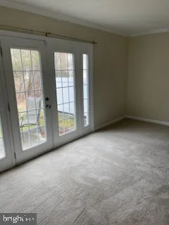 a view of empty room