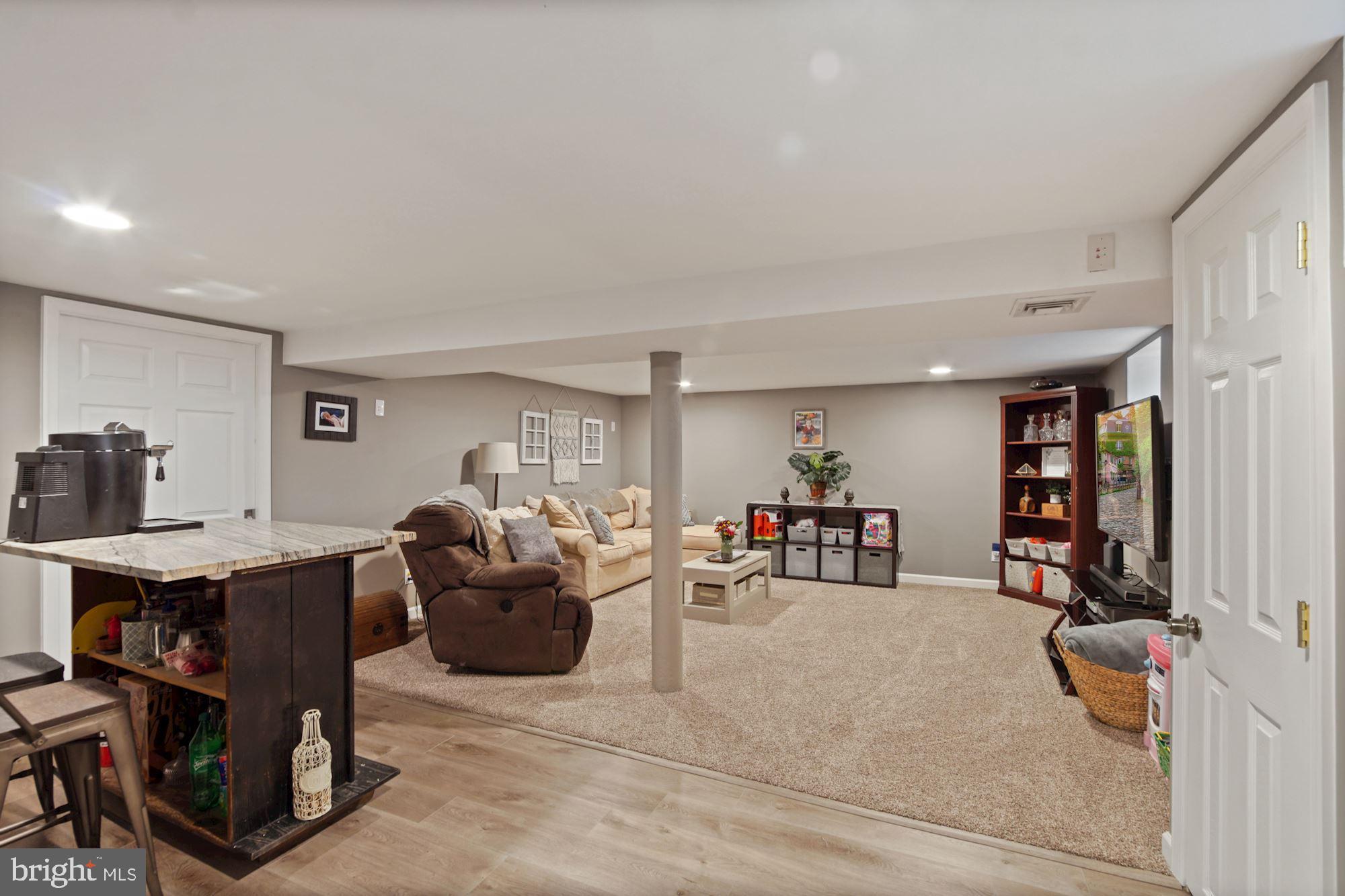 329 Ridley Avenue Folsom, PA 19033 - Photo 23 of 42 Basement Recreation Area