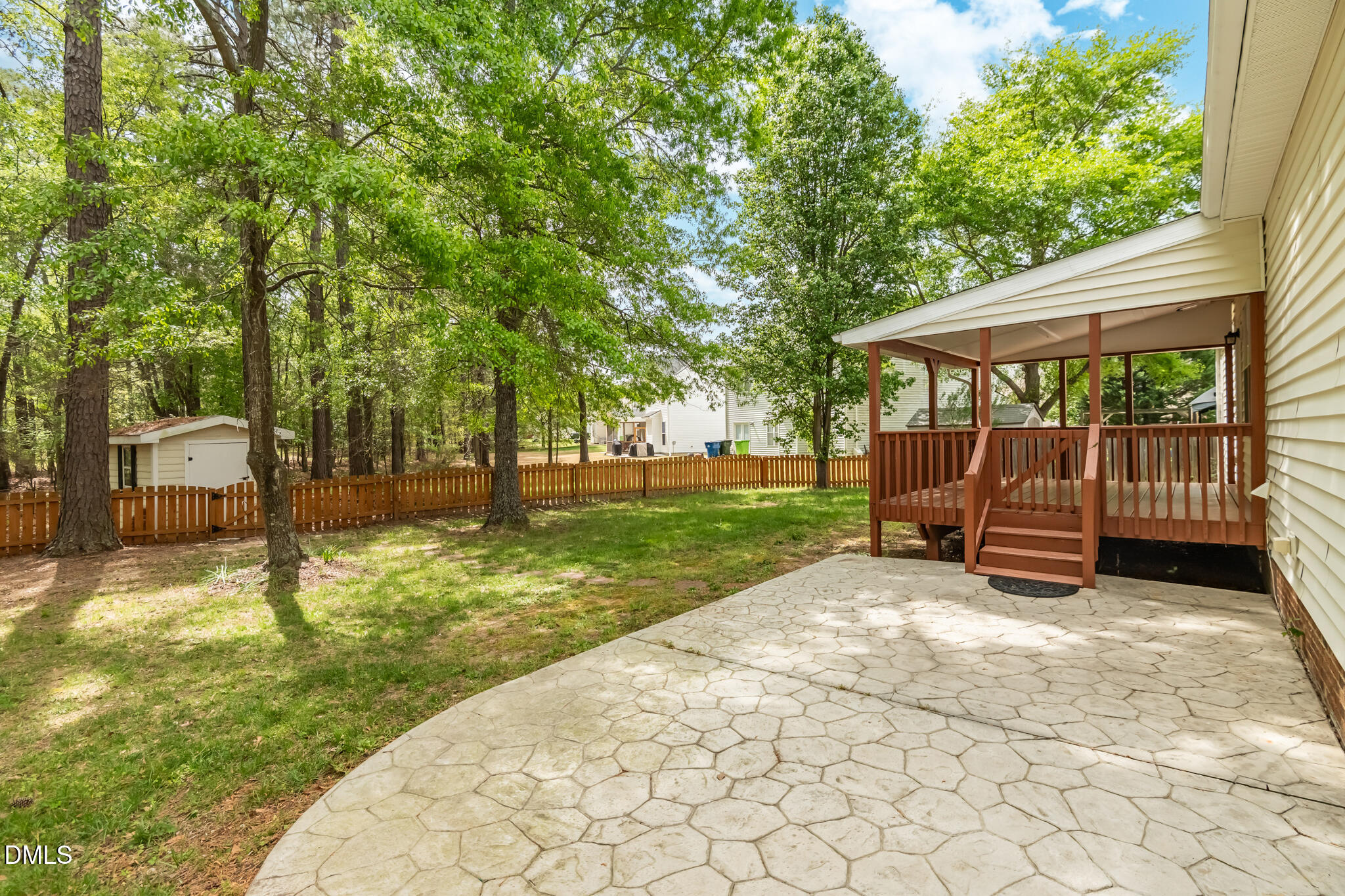 5604 Neuse Farm Drive Raleigh, NC 27616 - Photo 33 of 44 backyard
