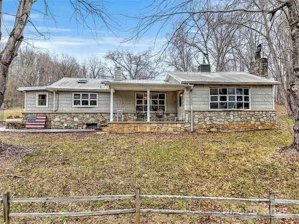 front view of house with a yard