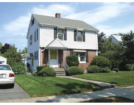 16 Fernwood Road Newton, MA 02465 - Photo 2 of 3 a front view of a house with a yard