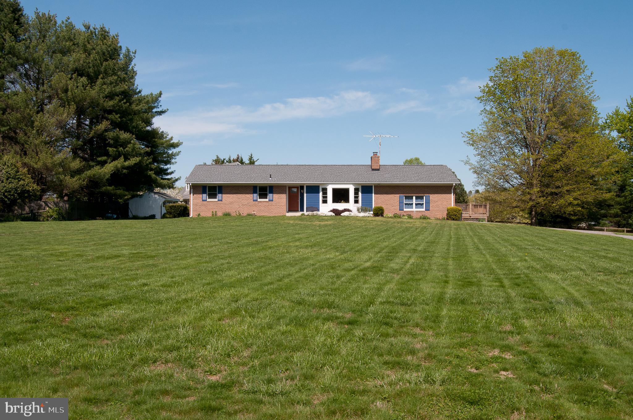 1819 Florence Road Mount Airy, MD 21771 - Photo 2 of 46 Beautiful front yard separates the home from the s