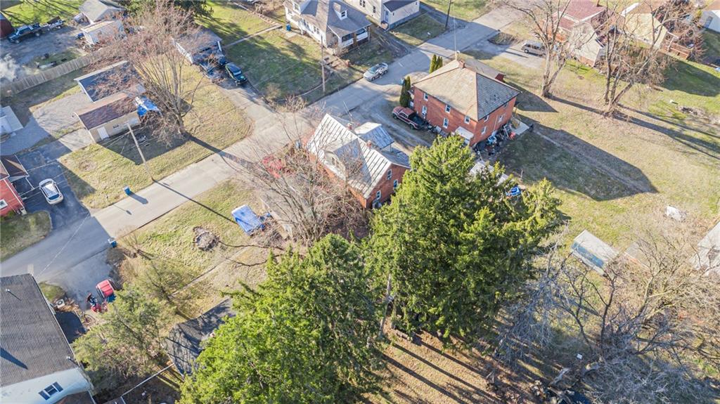 8 Elm Street Bessemer, PA 16112 - Photo 22 of 22 a aerial view of a house with a yard and garden