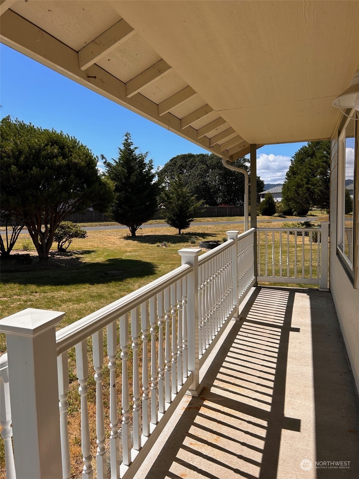 9520 185th Avenue Southwest Rochester, WA 98579 - Photo 6 of 24 a view of a balcony with an outdoor space