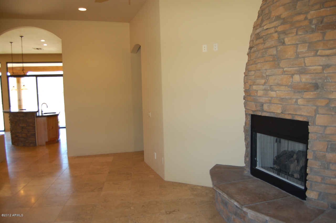 2511 East Joy Ranch Road Cave Creek, AZ 85331 - Photo 7 of 38 Living Room Fireplace