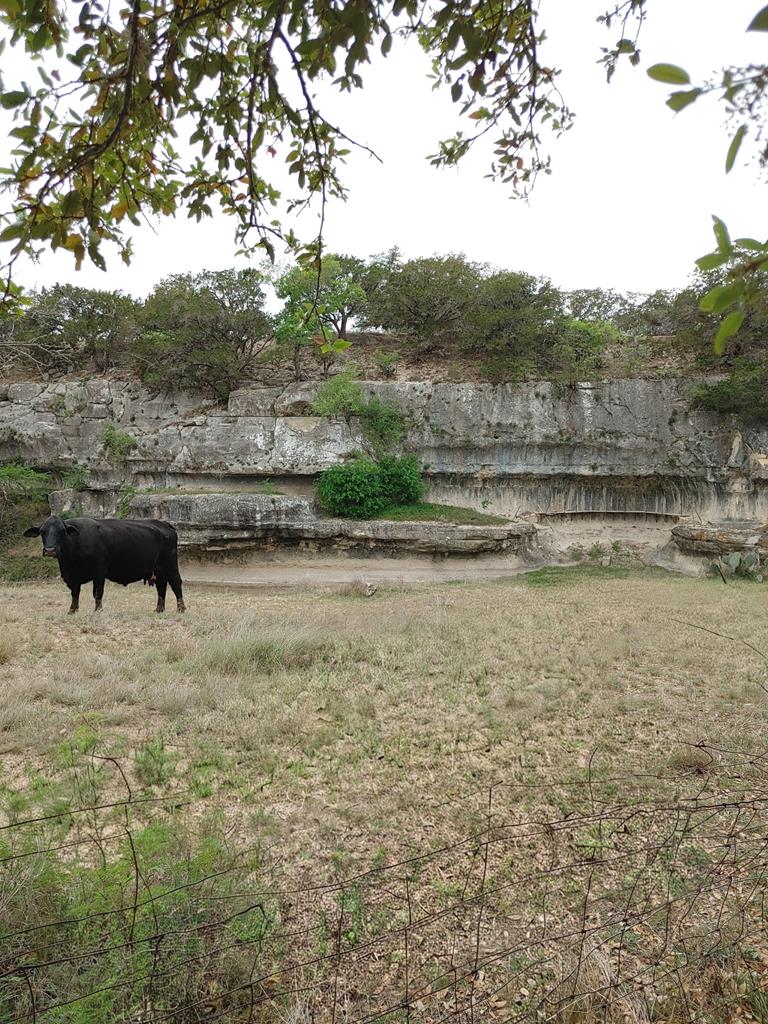 929 Red Bluff Road Pipe Creek, TX 78063 - Photo 2 of 29 a view of a lake with mountain