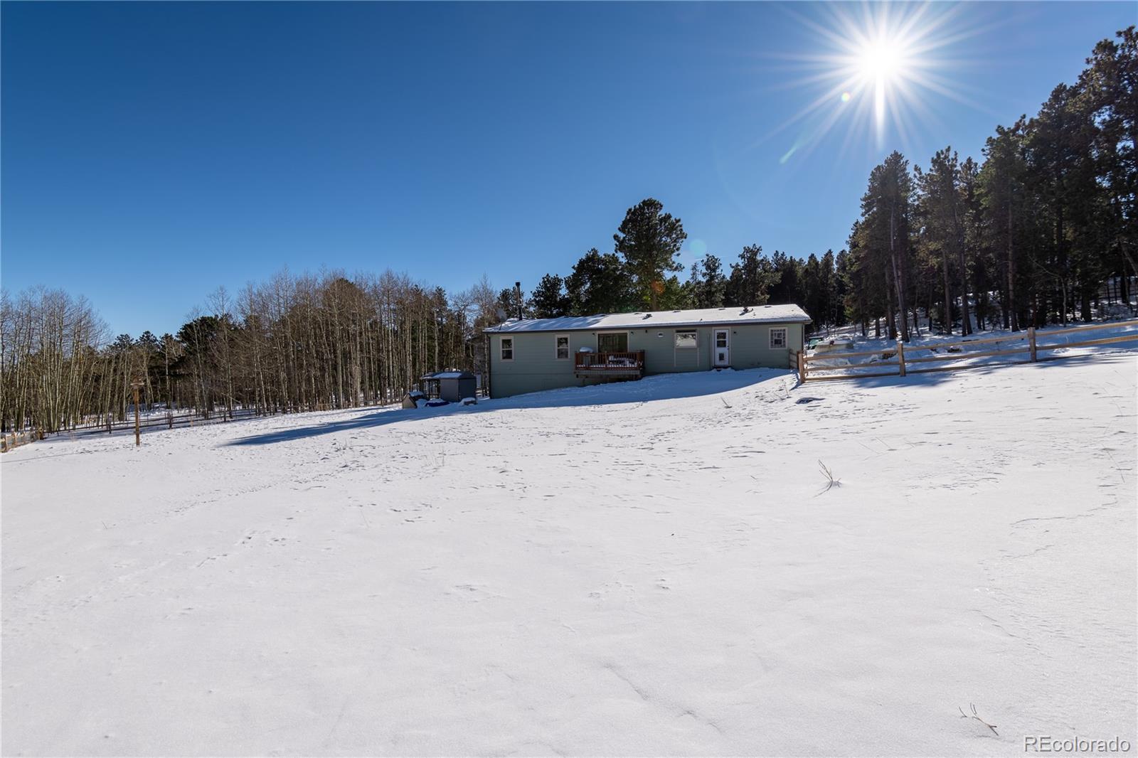 233 Ridge Road Ward, CO 80481 - Photo 29 of 36 a view of a snow on the road