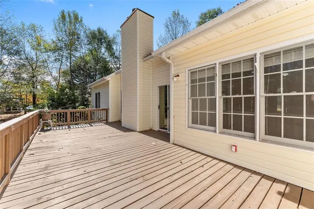 a house with wooden floor and seating space