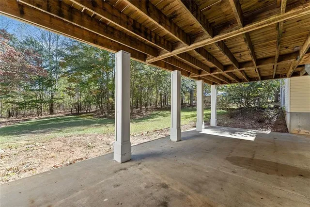 a house with yard in front of it