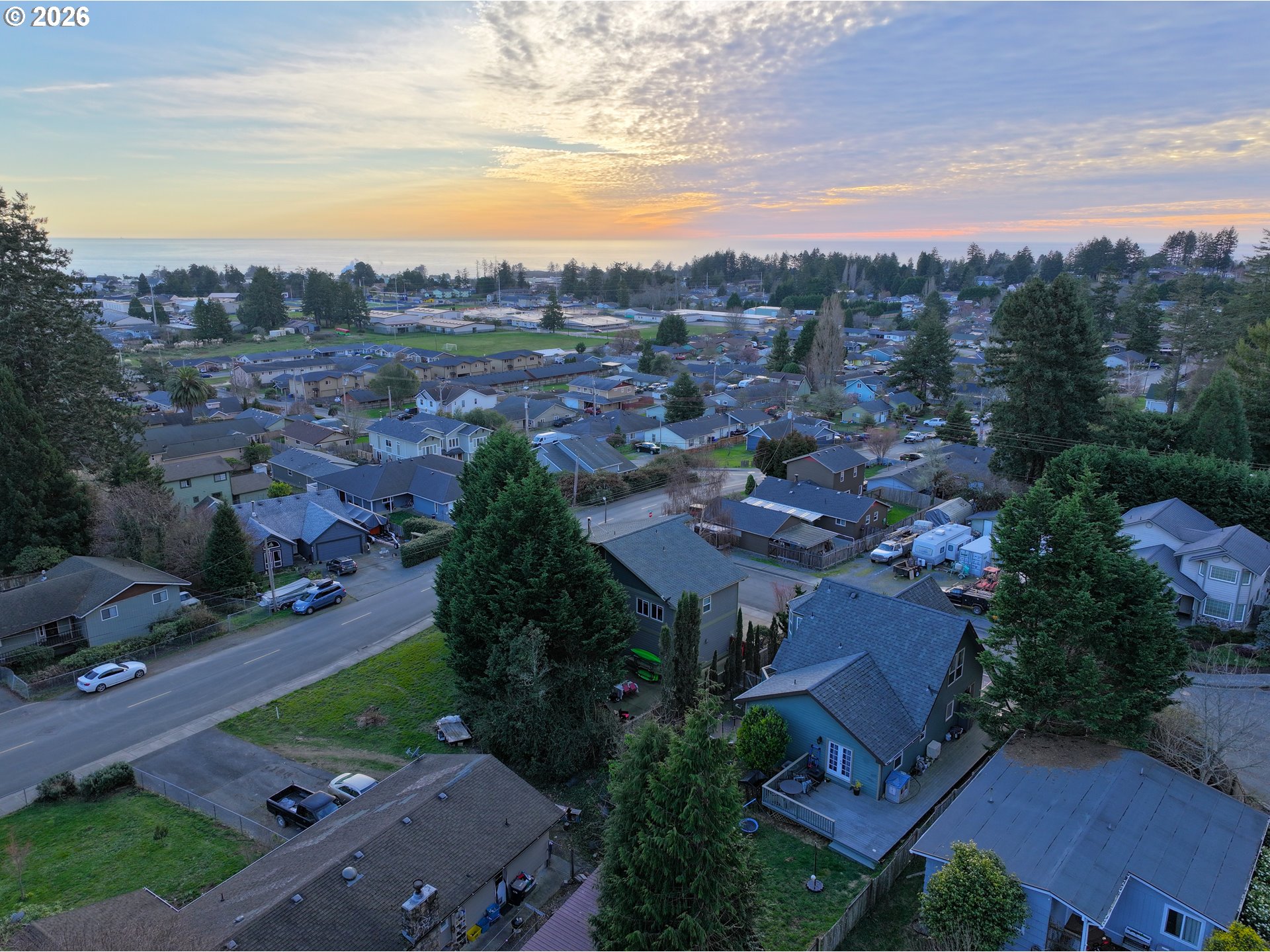 929 Old County Road Brookings, OR 97415 - Photo 2 of 46 Drone View/UAV