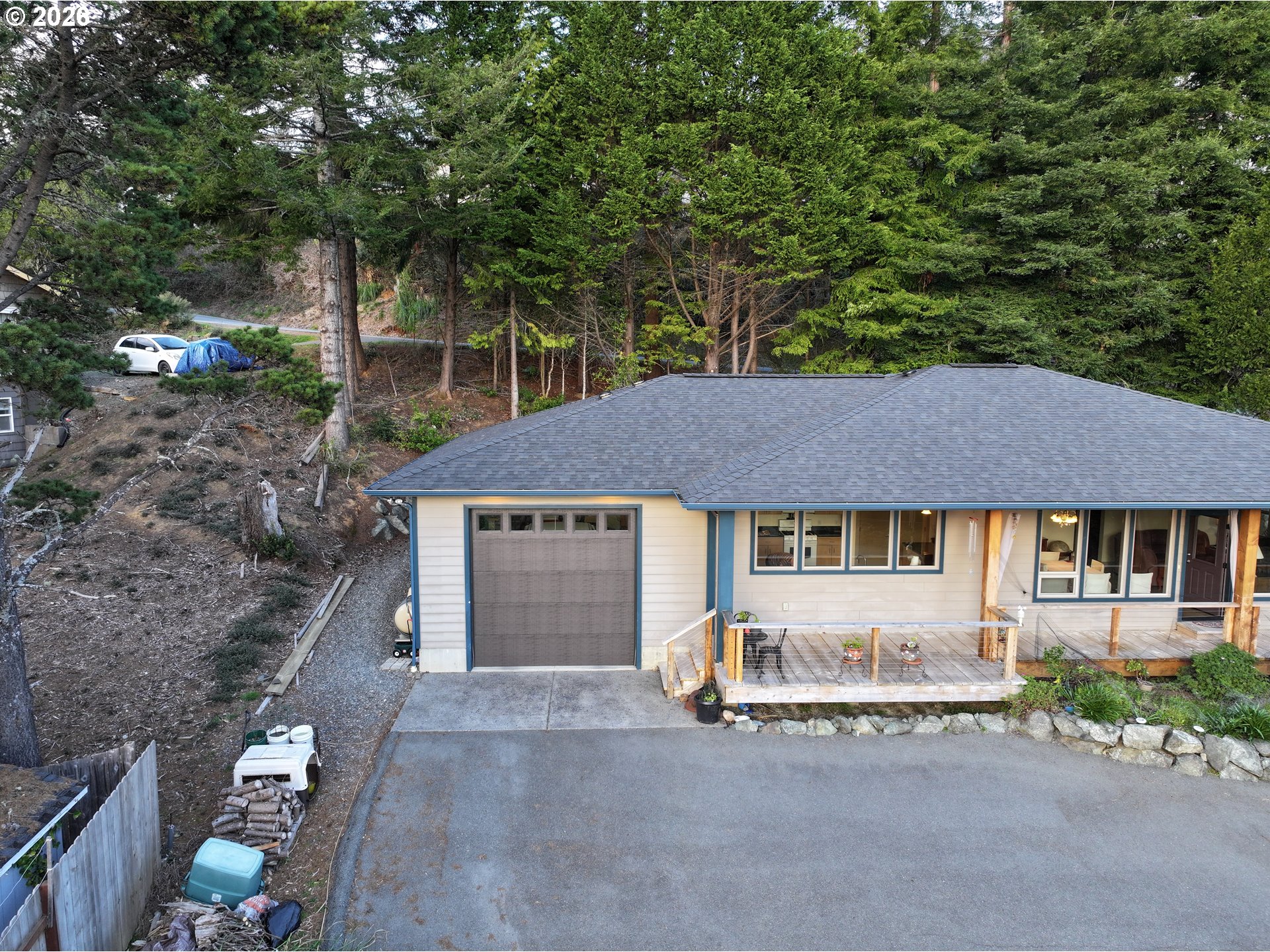 929 Old County Road Brookings, OR 97415 - Photo 5 of 46 Drone View/UAV