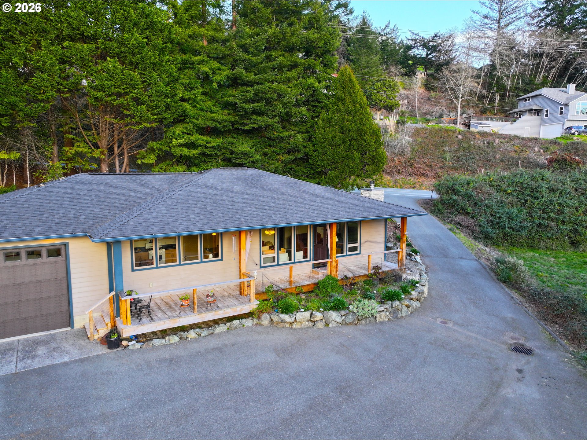 929 Old County Road Brookings, OR 97415 - Photo 6 of 46 Drone View/UAV