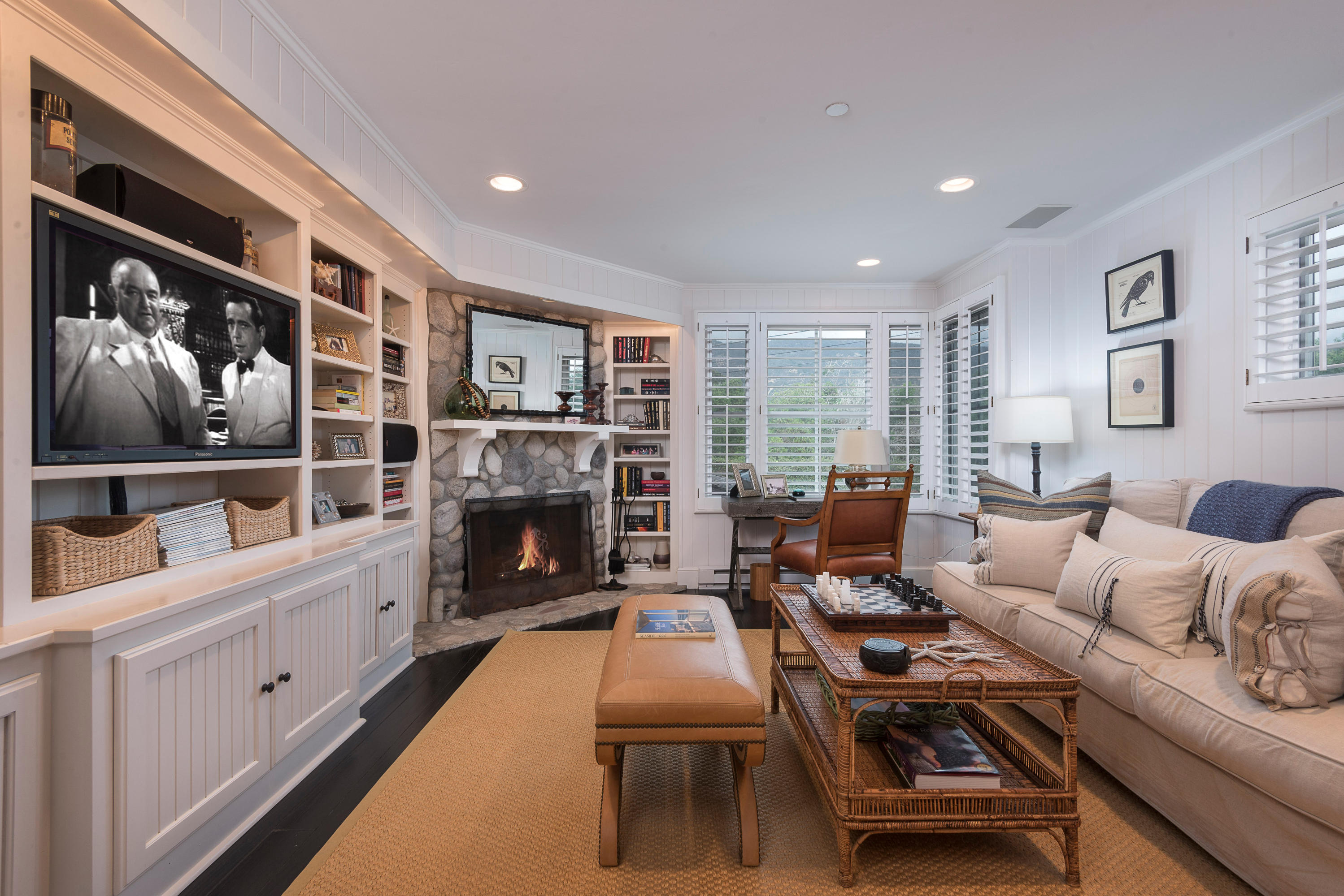 3555.5 Padaro Lane Carpinteria, CA 93013 - Photo 7 of 20 a living room with furniture and a fireplace