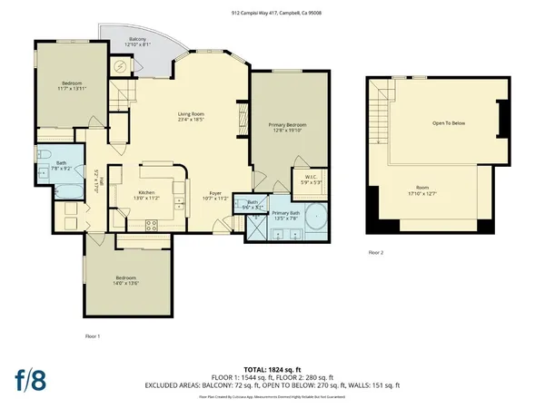 $1,350,000 | 912 Campisi Way, Unit 417, Campbell, CA 95008