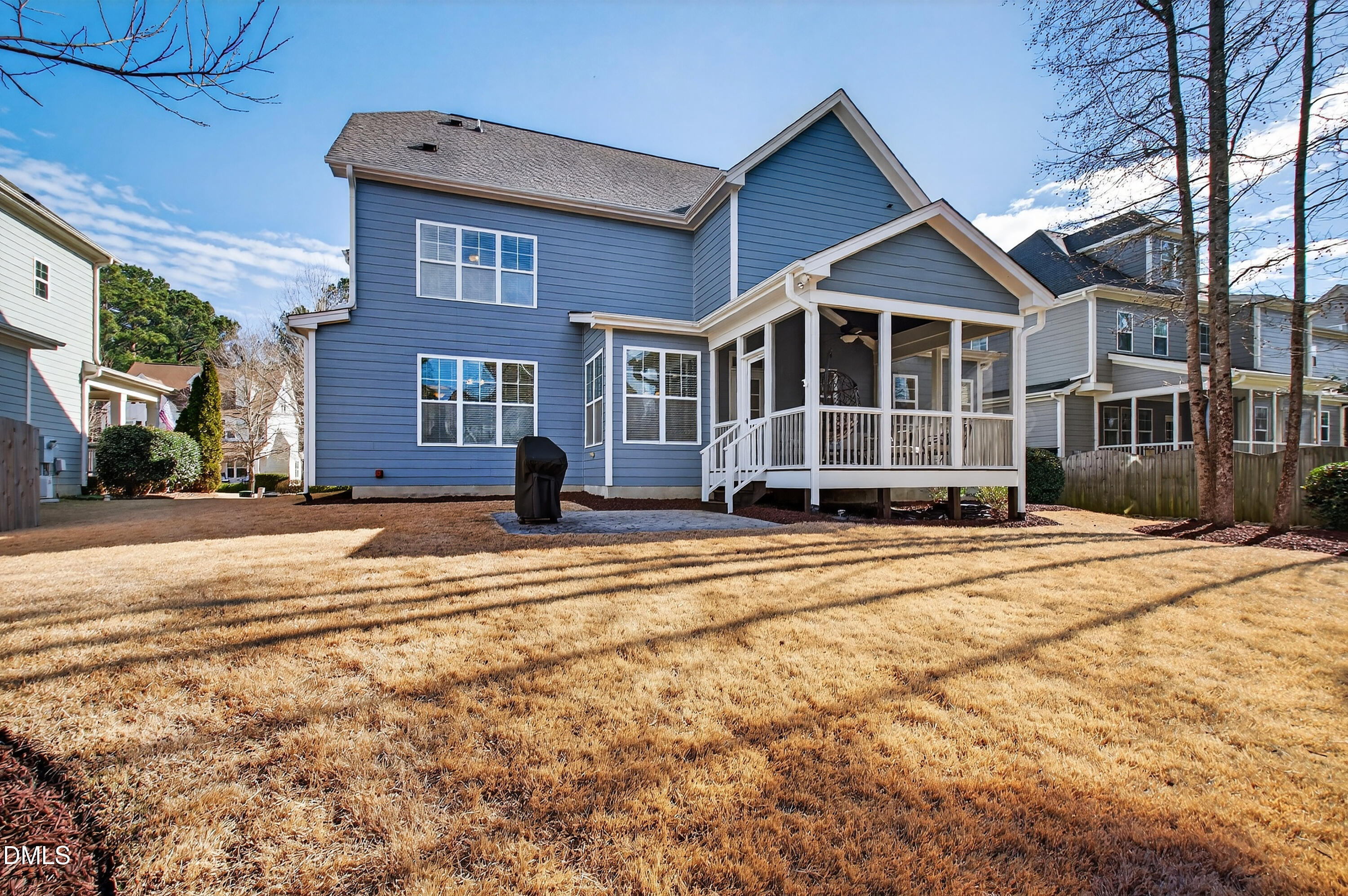 417 Wanderview Lane Holly Springs, NC 27540 - Photo 65 of 86 a front view of a house with a yard