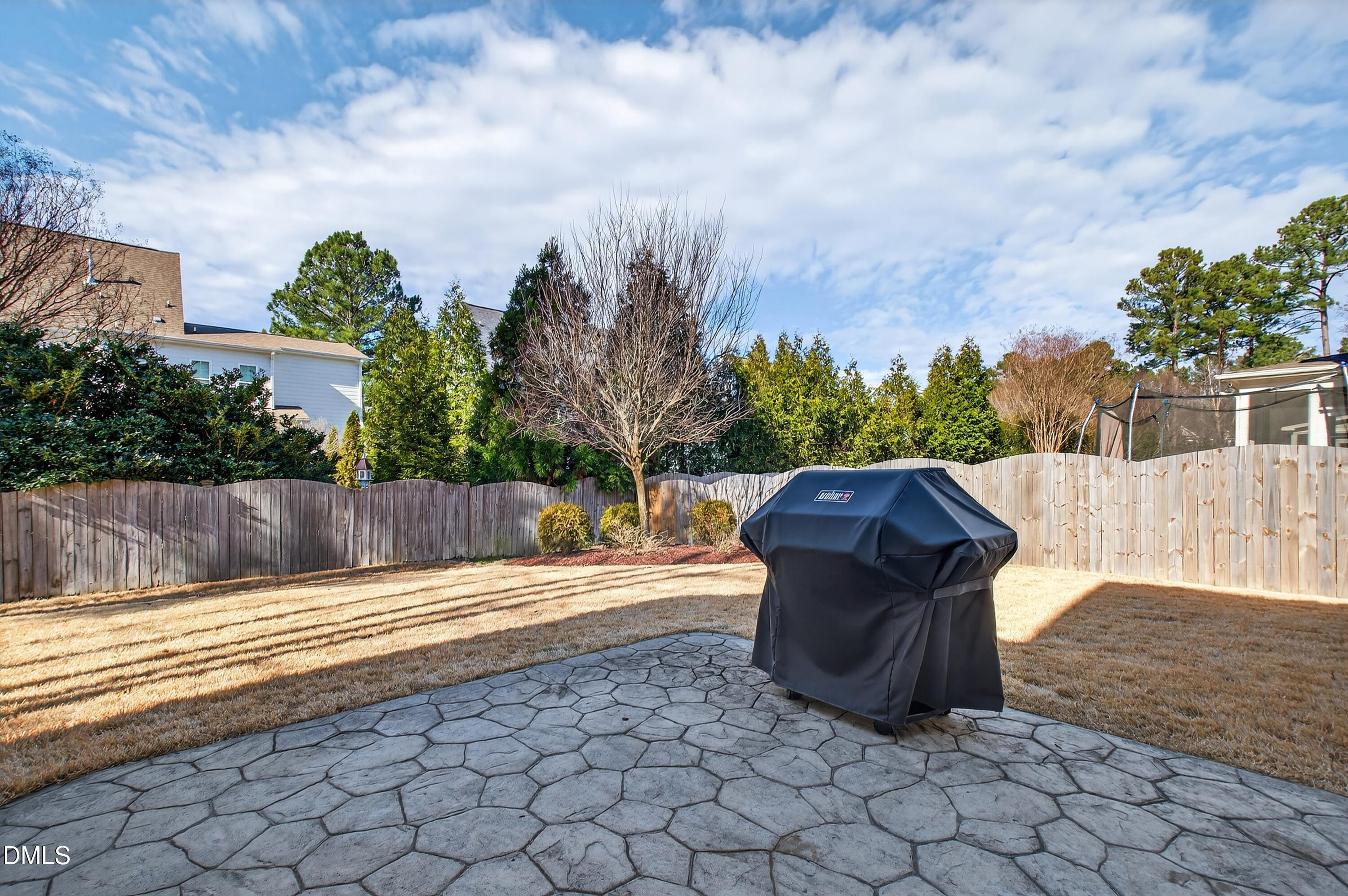 417 Wanderview Lane Holly Springs, NC 27540 - Photo 66 of 86 a view of a backyard