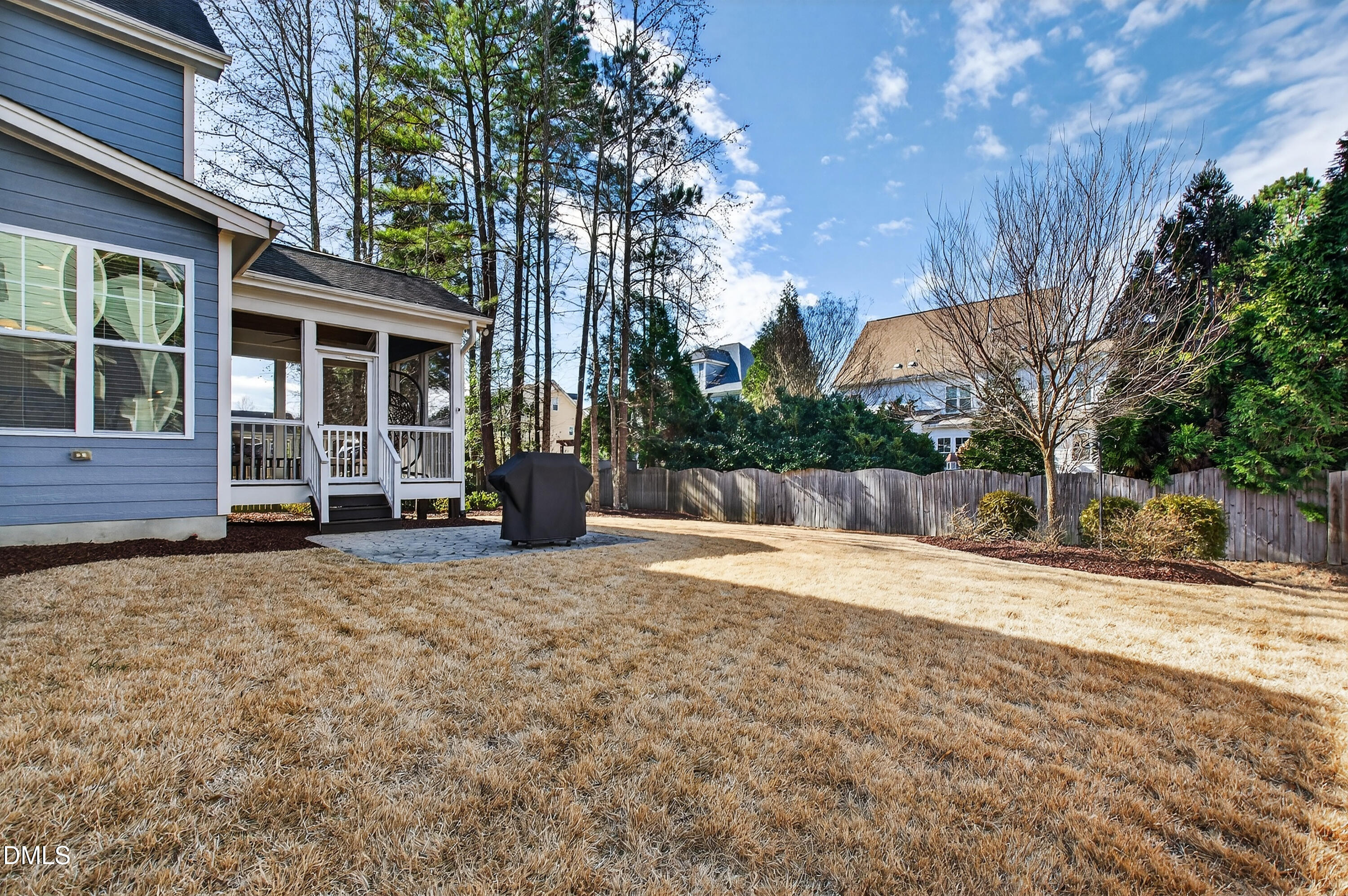 417 Wanderview Lane Holly Springs, NC 27540 - Photo 67 of 86 a house with trees in front of it