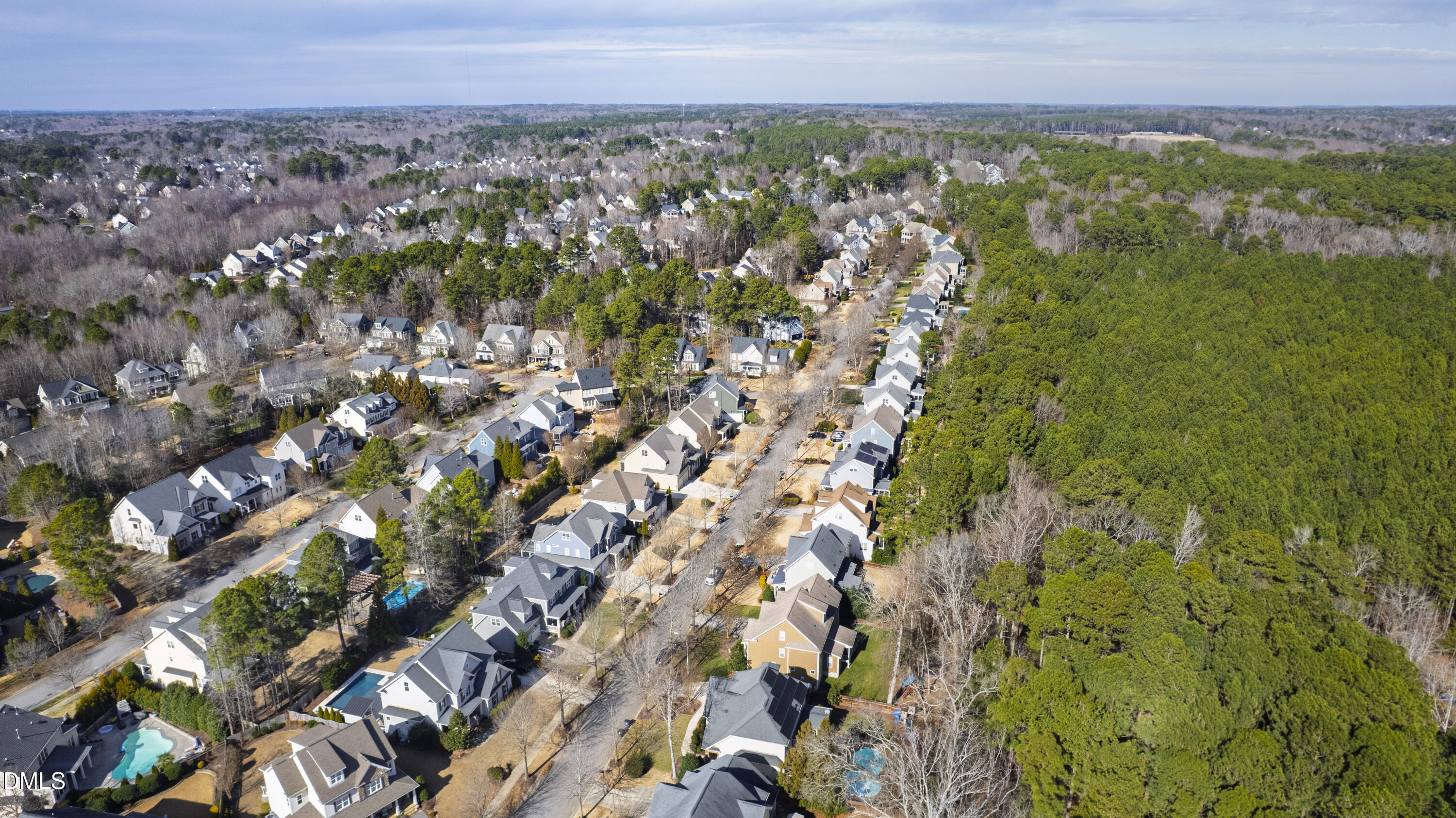 417 Wanderview Lane Holly Springs, NC 27540 - Photo 70 of 86 a view of a green field