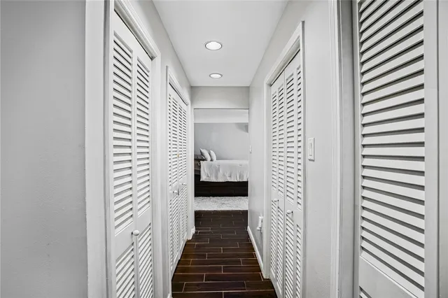 a very nice looking room with wooden floor