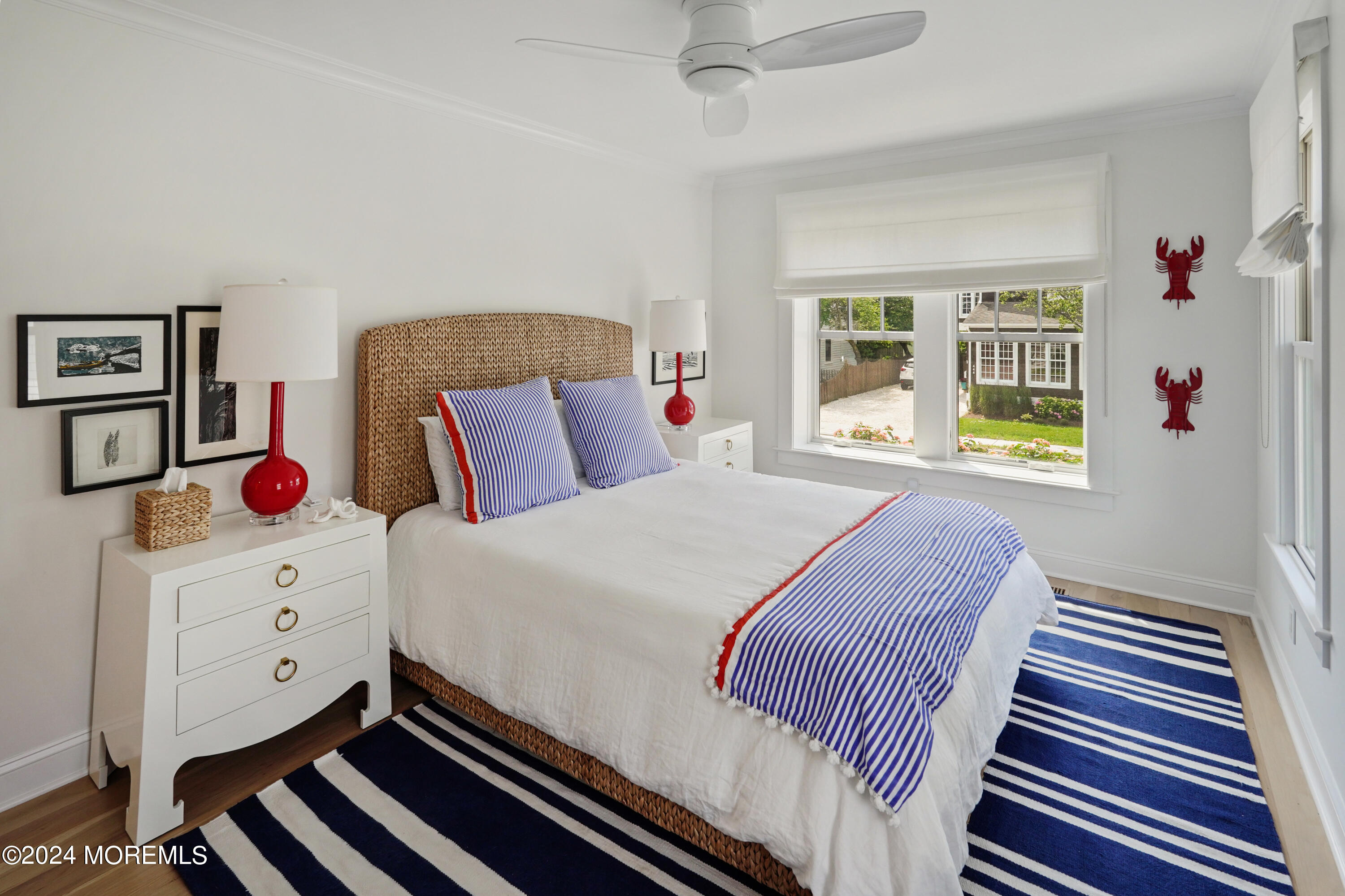 447 Club Drive Bay Head, NJ 08742 - Photo 9 of 28 a bedroom with bed and wooden floor
