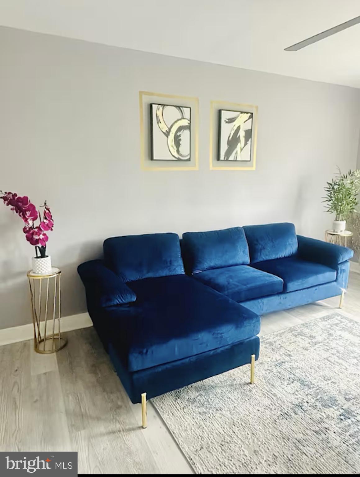 1268 Raum Street Northeast Washington, DC 20002 - Photo 35 of 46 a living room with furniture and flowers
