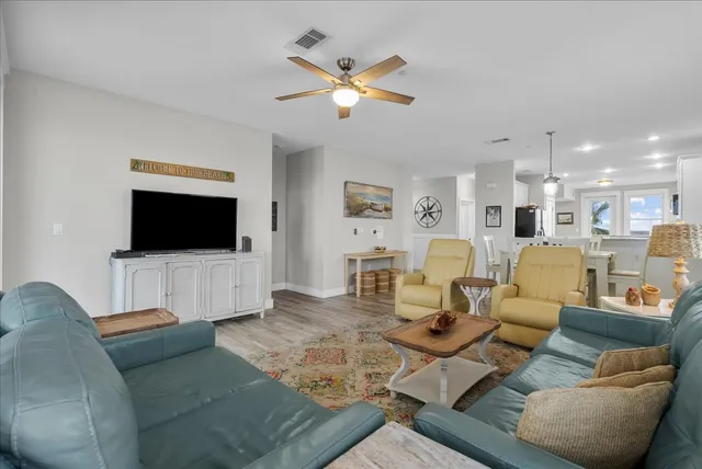 a view of a balcony with an outdoor space