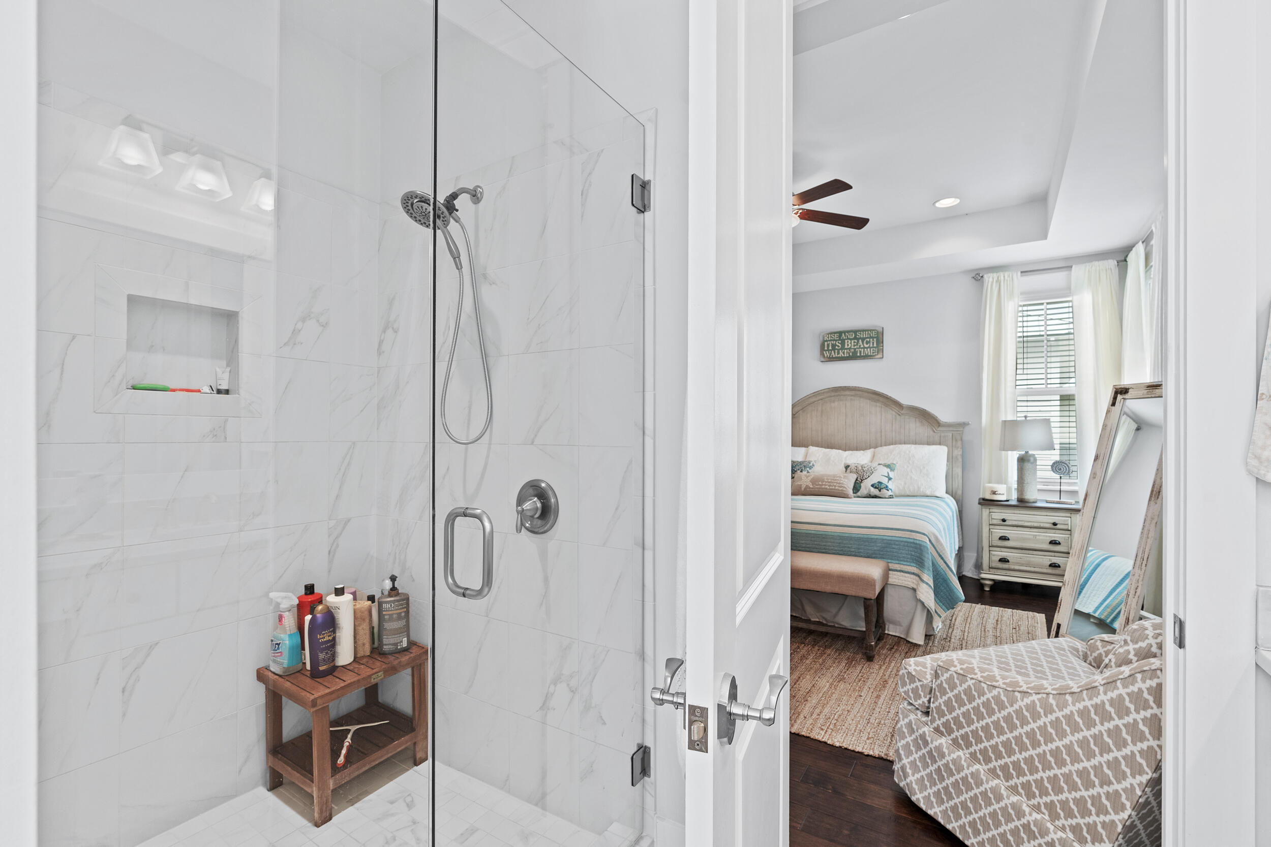 282 Flatwoods Forest Loop Santa Rosa Beach, FL 32459 - Photo 28 of 52 a living room with furniture and a table