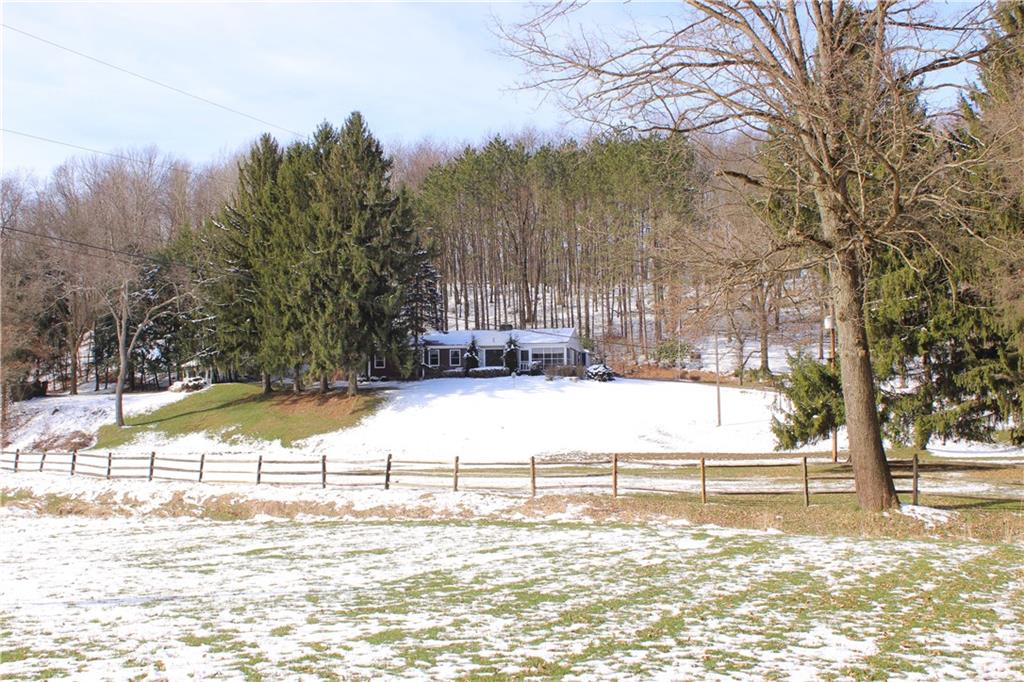 134 Glade Run Road Mars, PA 16046 - Photo 1 of 25 View of front of home showing privacy of 8.41 acres!