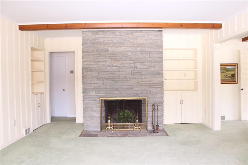 134 Glade Run Road Mars, PA 16046 - Photo 16 of 25 Opposite wall of living room with fireplace