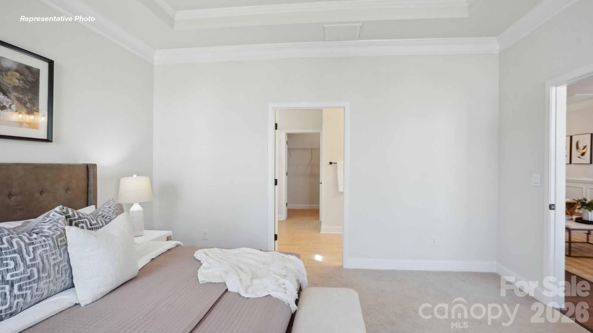 7625 Bainbridge Road Sherrills Ford, NC 28673 - Photo 15 of 24 a bedroom with a bed and a couch