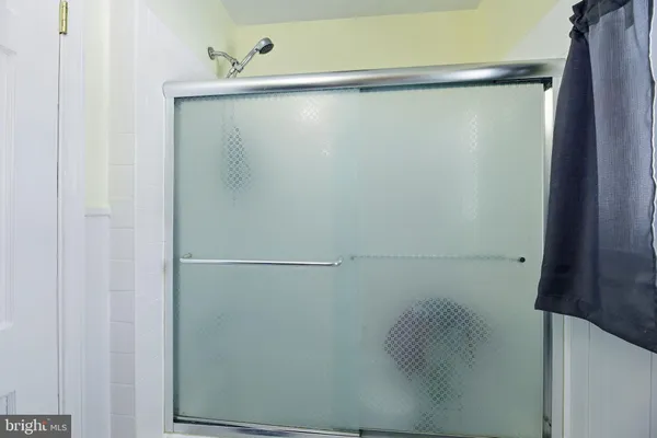 a close view of shower tap