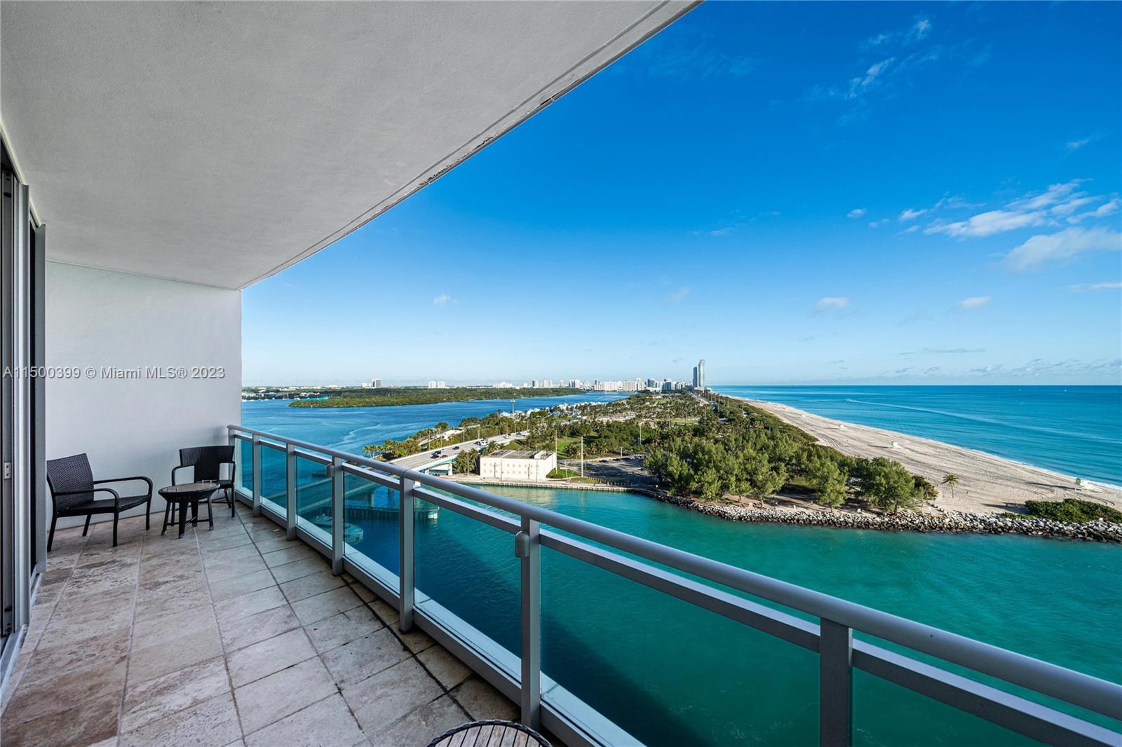 10295 Collins Avenue, Unit 1217 Bal Harbour, FL 33154 - Photo 16 of 26 a view of outdoor space and city view