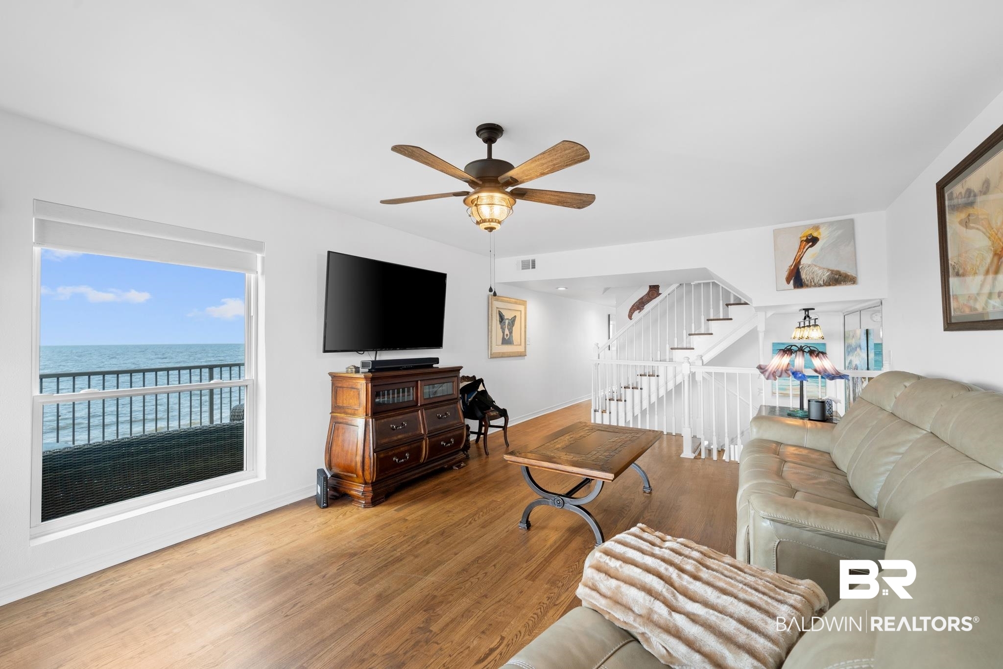 710 South Mobile Street, Unit 28 Fairhope, AL 36532 - Photo 14 of 45 Living Rm Direct Bay View