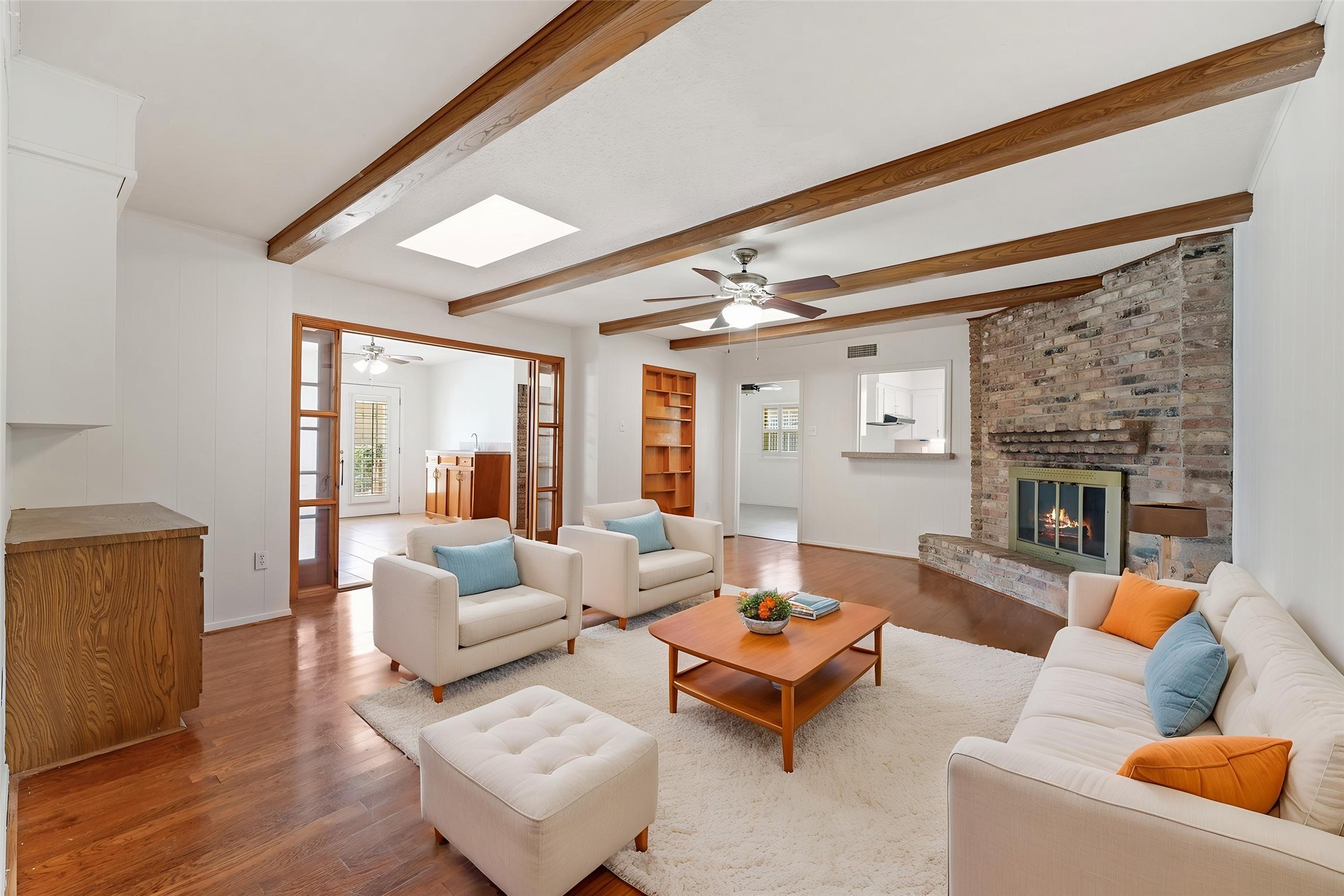 983 West Donovan Street Houston, TX 77091 - Photo 10 of 46 Family Room virtually staged for you!