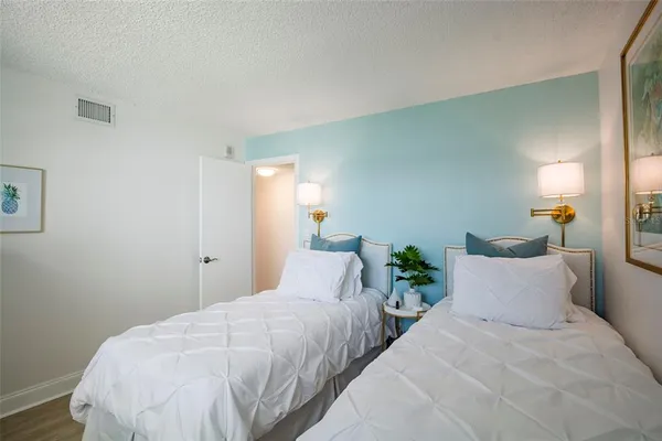 a view of an ocean and beach