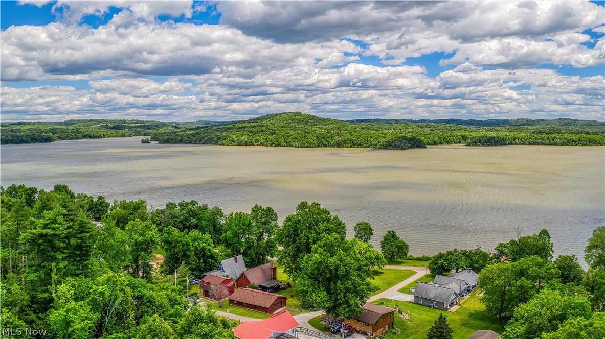 55265 Jim Ball Road Senecaville, OH 43780 - Photo 33 of 44 Drone / aerial view with a water view