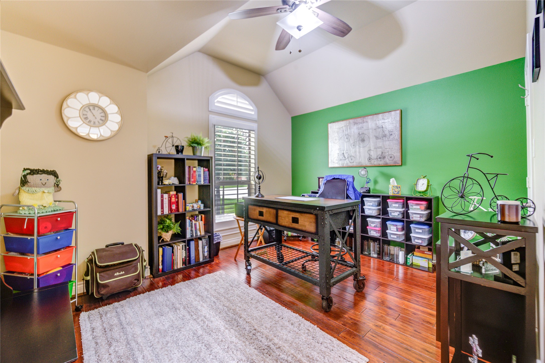 25831 Morgan Springs Spring, TX 77373 - Photo 36 of 49 a living room with furniture and a flat screen tv