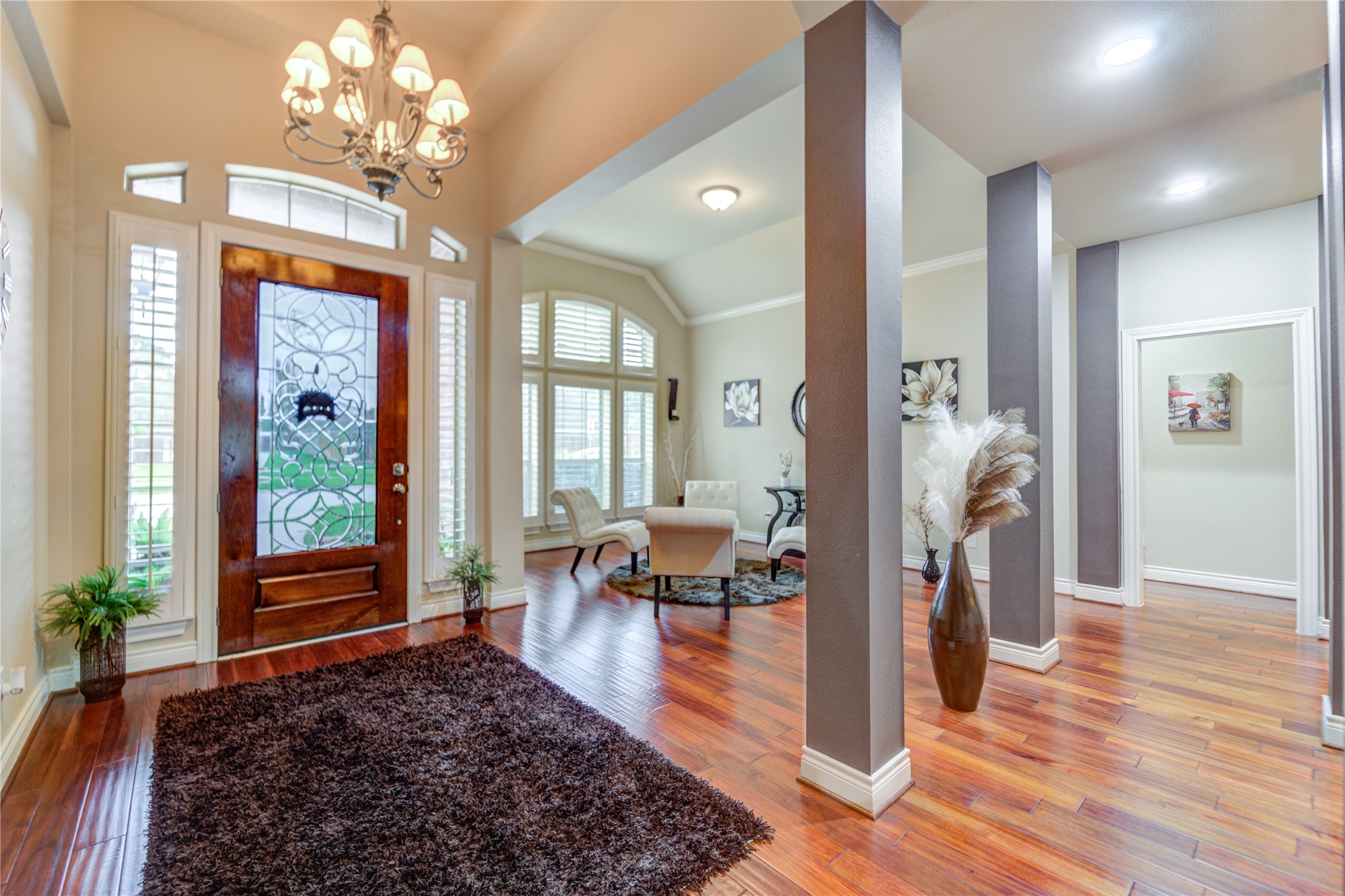25831 Morgan Springs Spring, TX 77373 - Photo 8 of 49 a living room with furniture and a large window