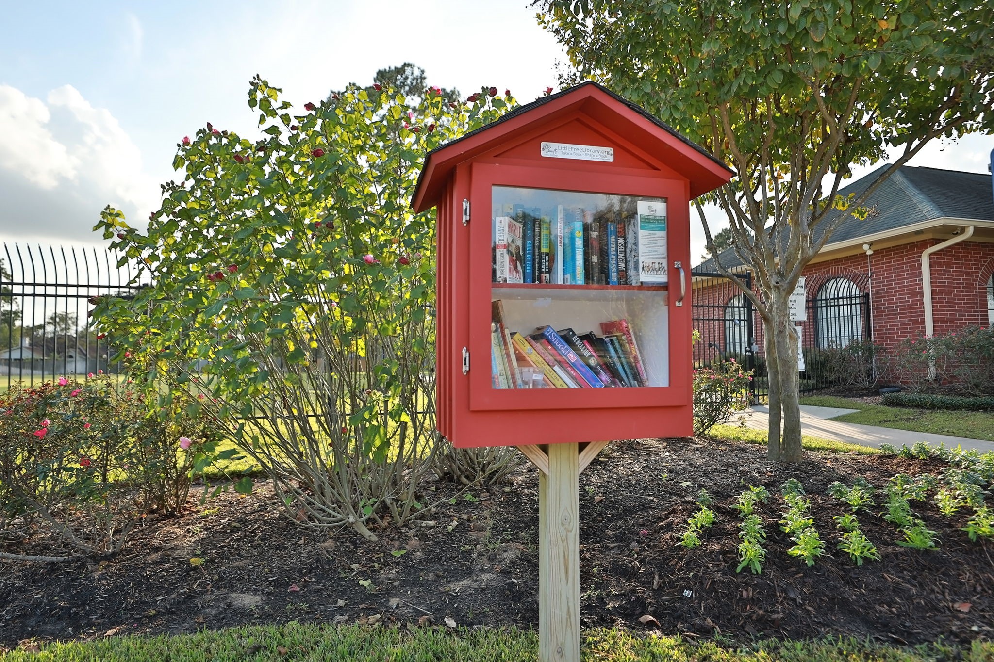 20907 Divellec Lane Spring, TX 77388 - Photo 45 of 46 a front view of a house with garden