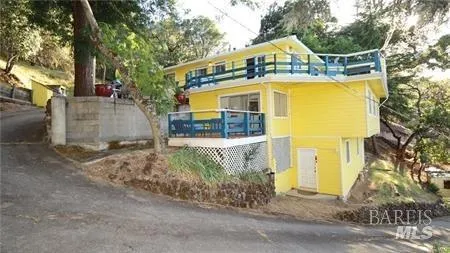 a view of outdoor space and yard