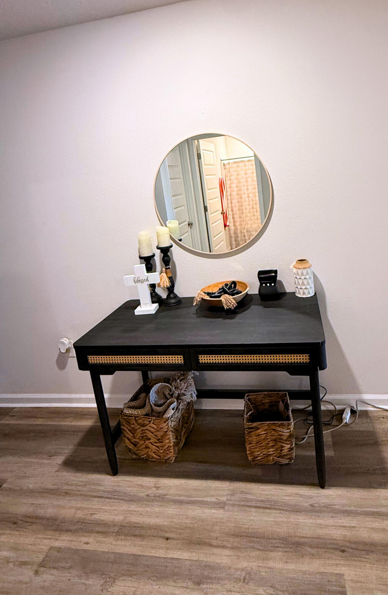 809 Otto Loop Crestview, FL 32539 - Photo 4 of 26 a living room with a table and a mirror