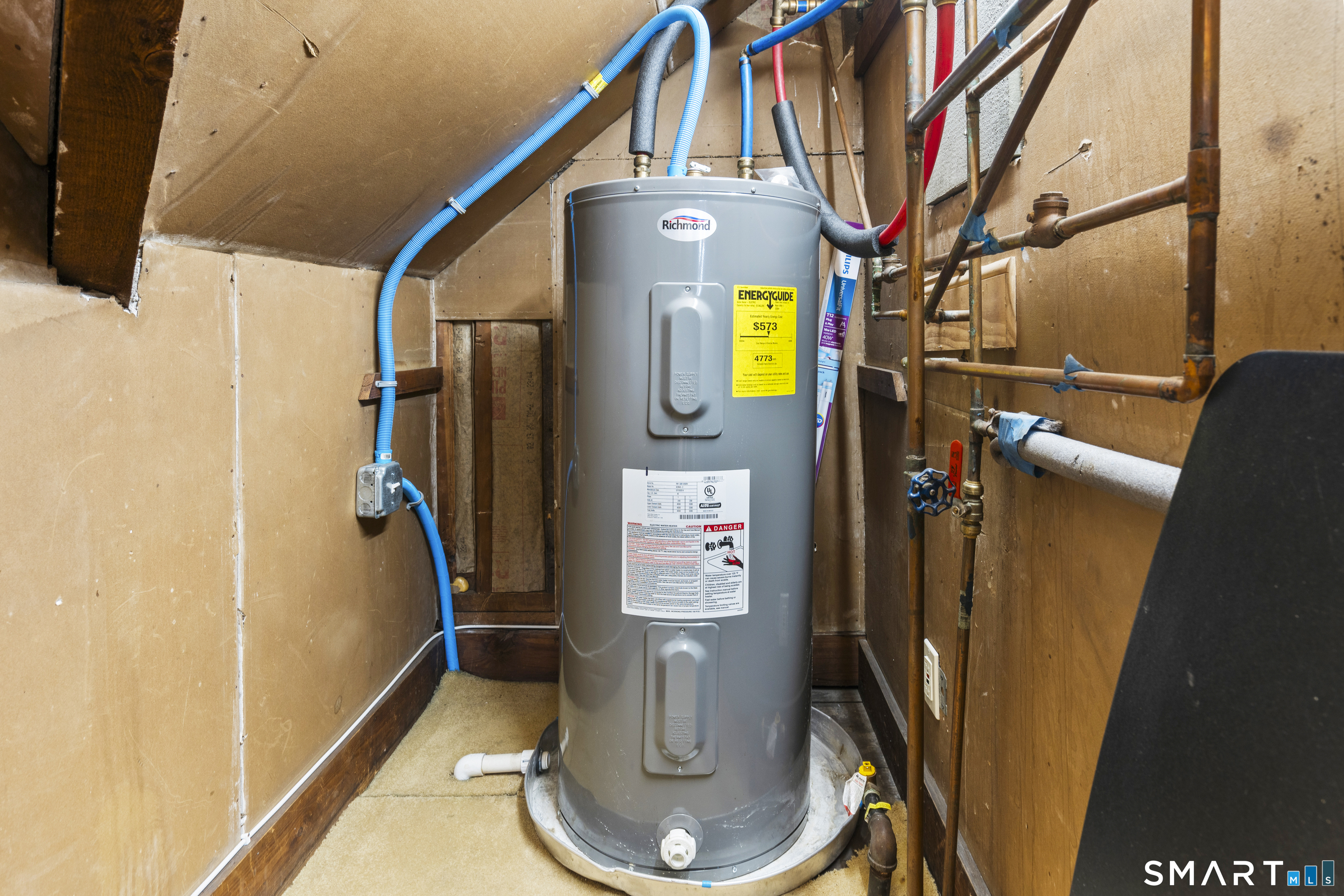 105 Howe Avenue Shelton, CT 06484 - Photo 37 of 38 a view of a storage & utility room