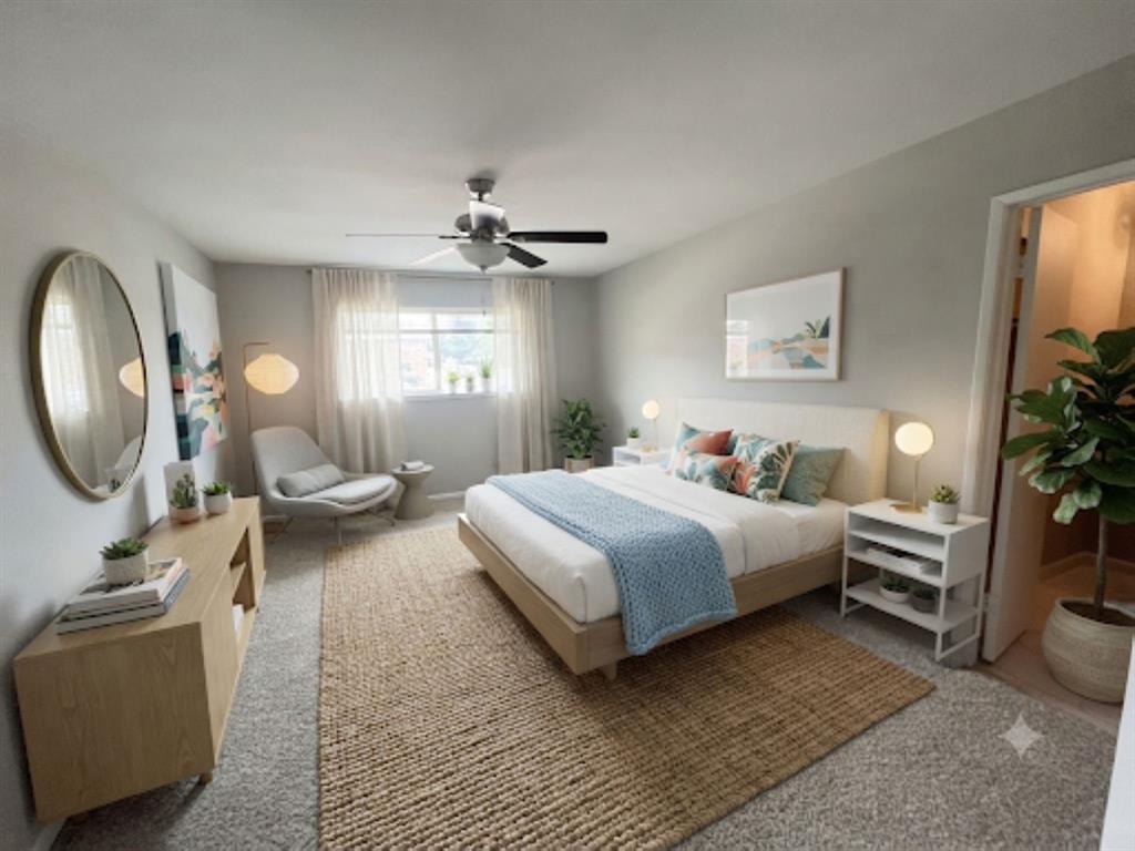 8085 Meadow Road, Unit 226 Dallas, TX 75231 - Photo 7 of 14 Large masterbedroom