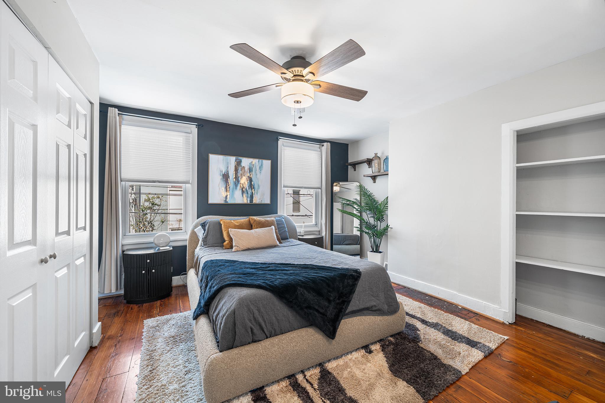 2014 Pemberton Street Philadelphia, PA 19146 - Photo 16 of 24 a bed room with a bed and a window
