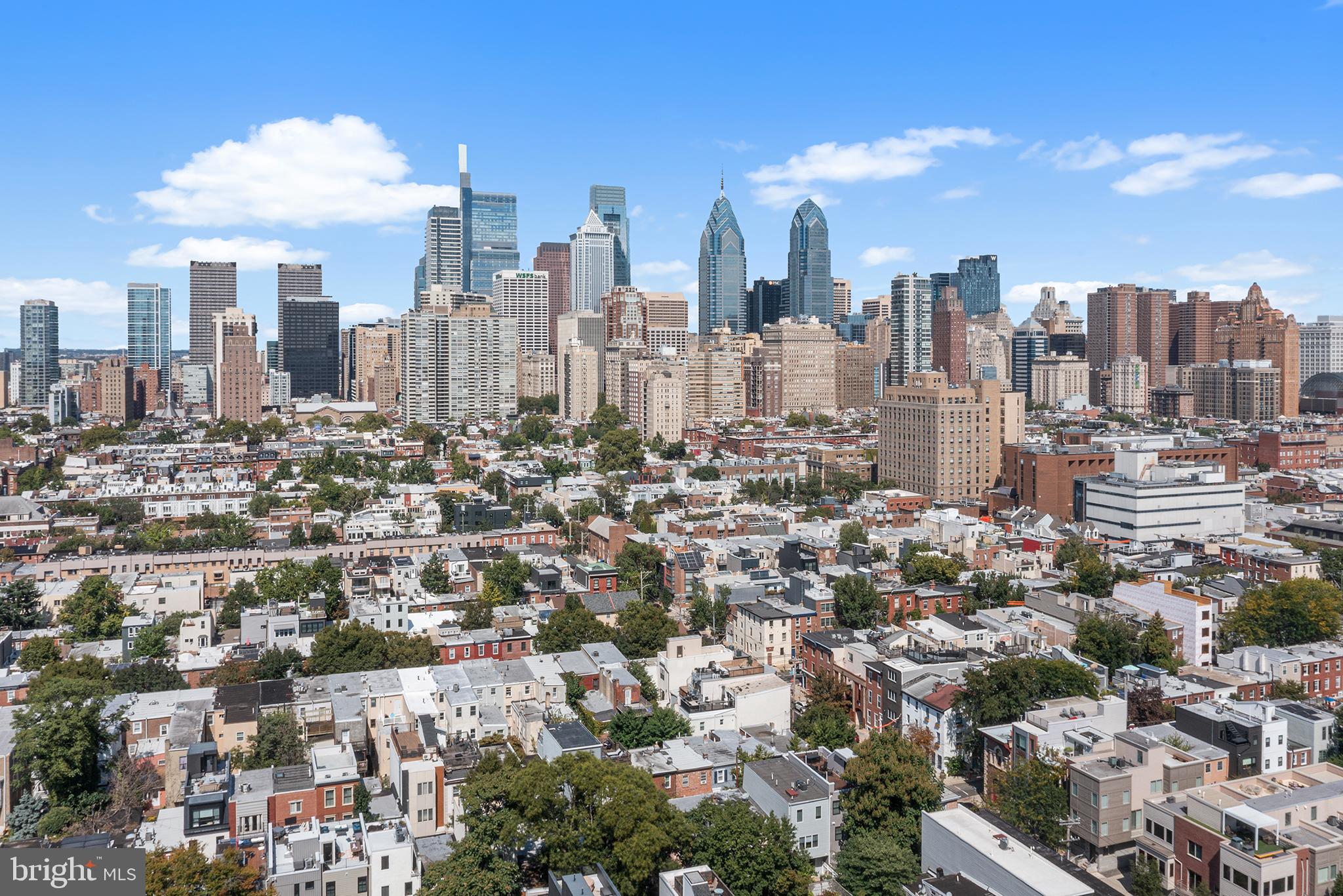 2014 Pemberton Street Philadelphia, PA 19146 - Photo 22 of 24 a view of a city with tall buildings